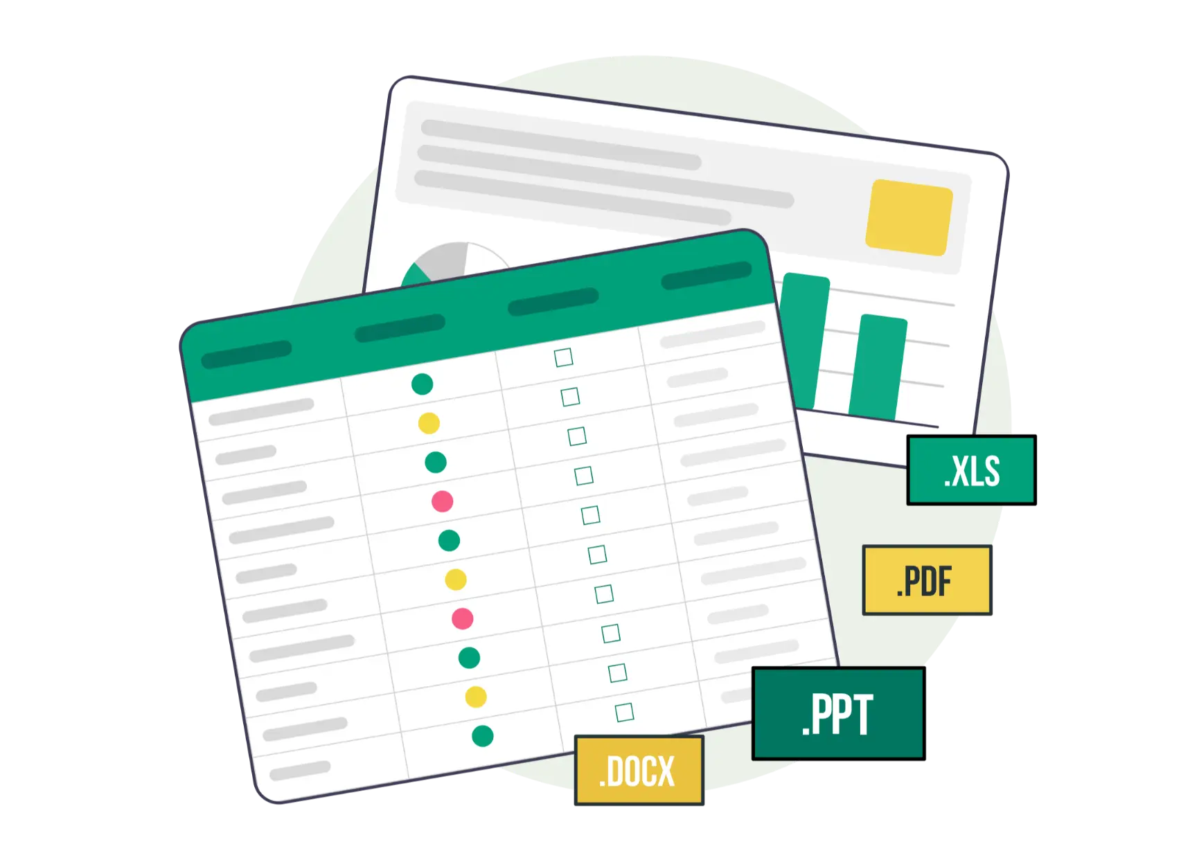 ZEP Excel templates PDF templates